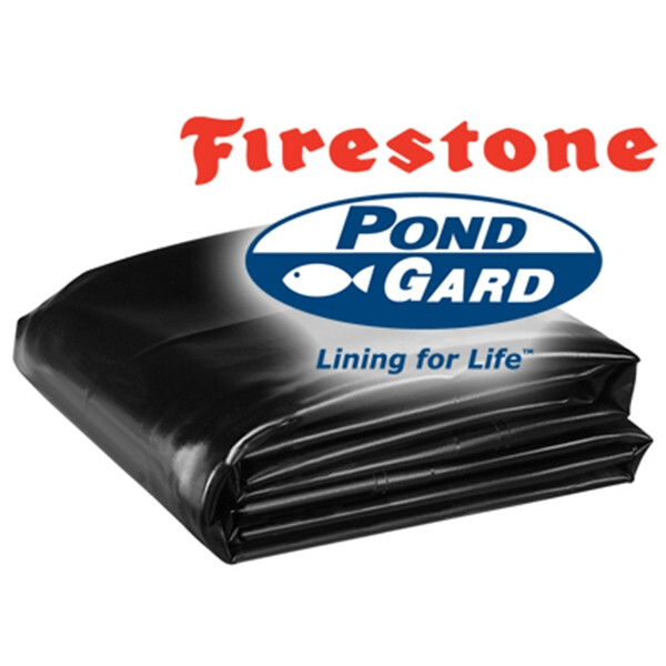 Firestone PondGard 45 mil EPDM Pond Liner- Lifetime Warranty