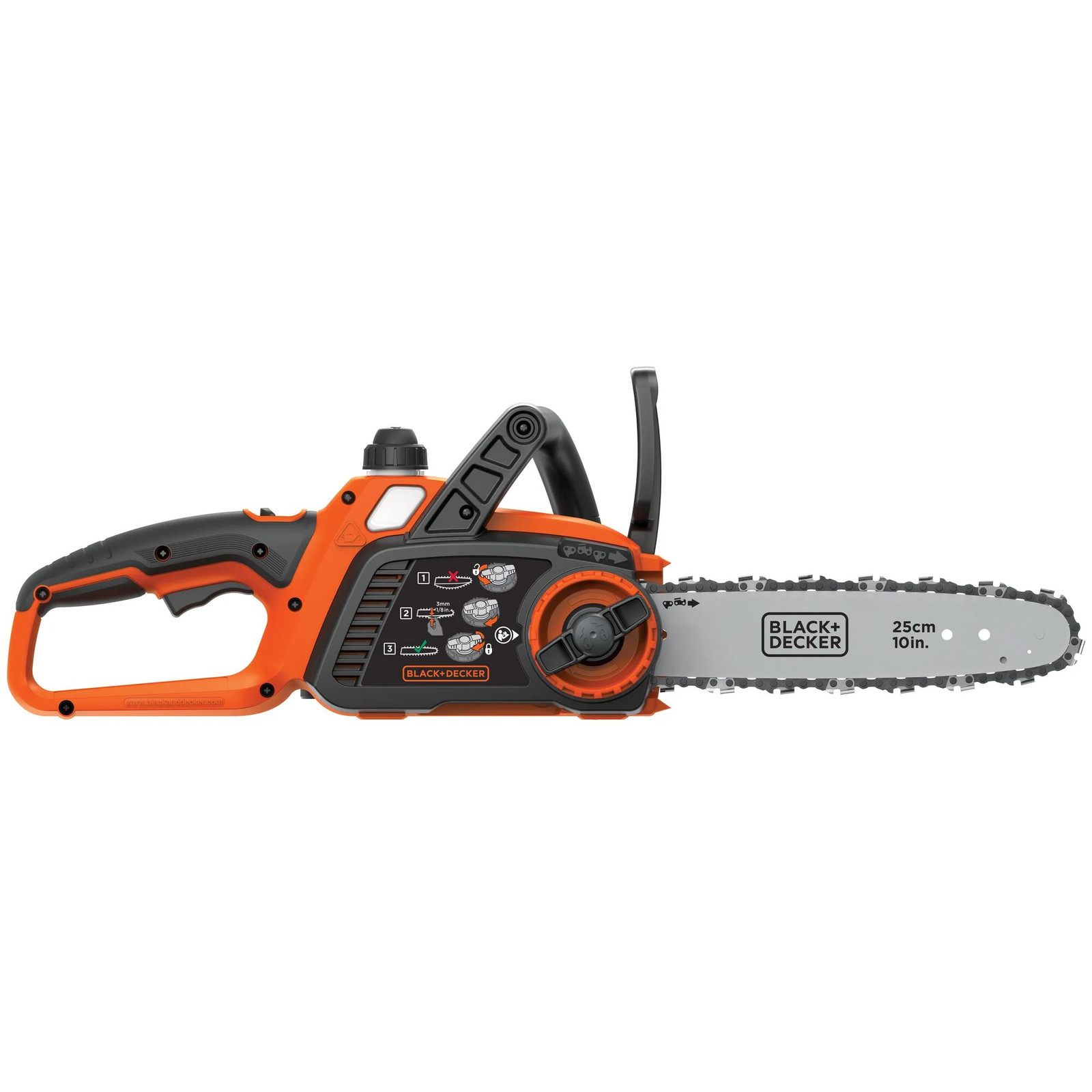 BLACK+DECKER 20V MAX LITHIUM ION CHAINSAW – LCS1020B