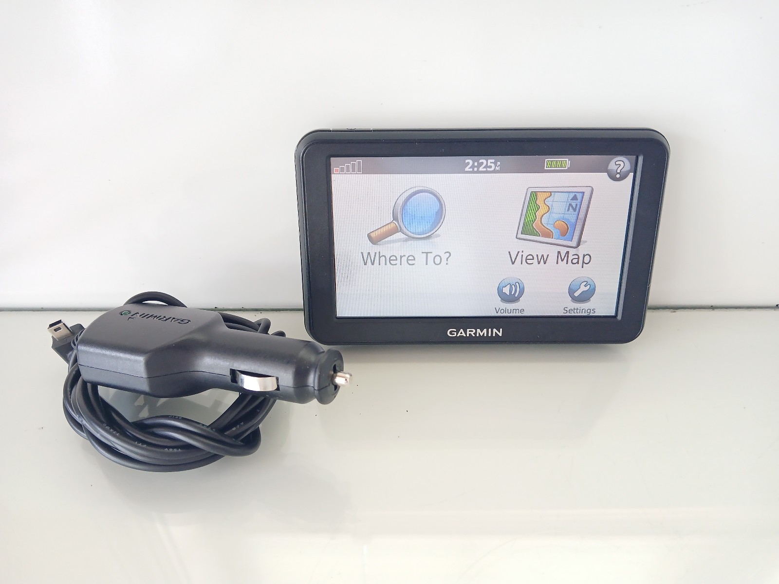 Garmin nuvi 50LM 5″ LCD Automotive GPS Navigation System *WORKS* *missing stand*