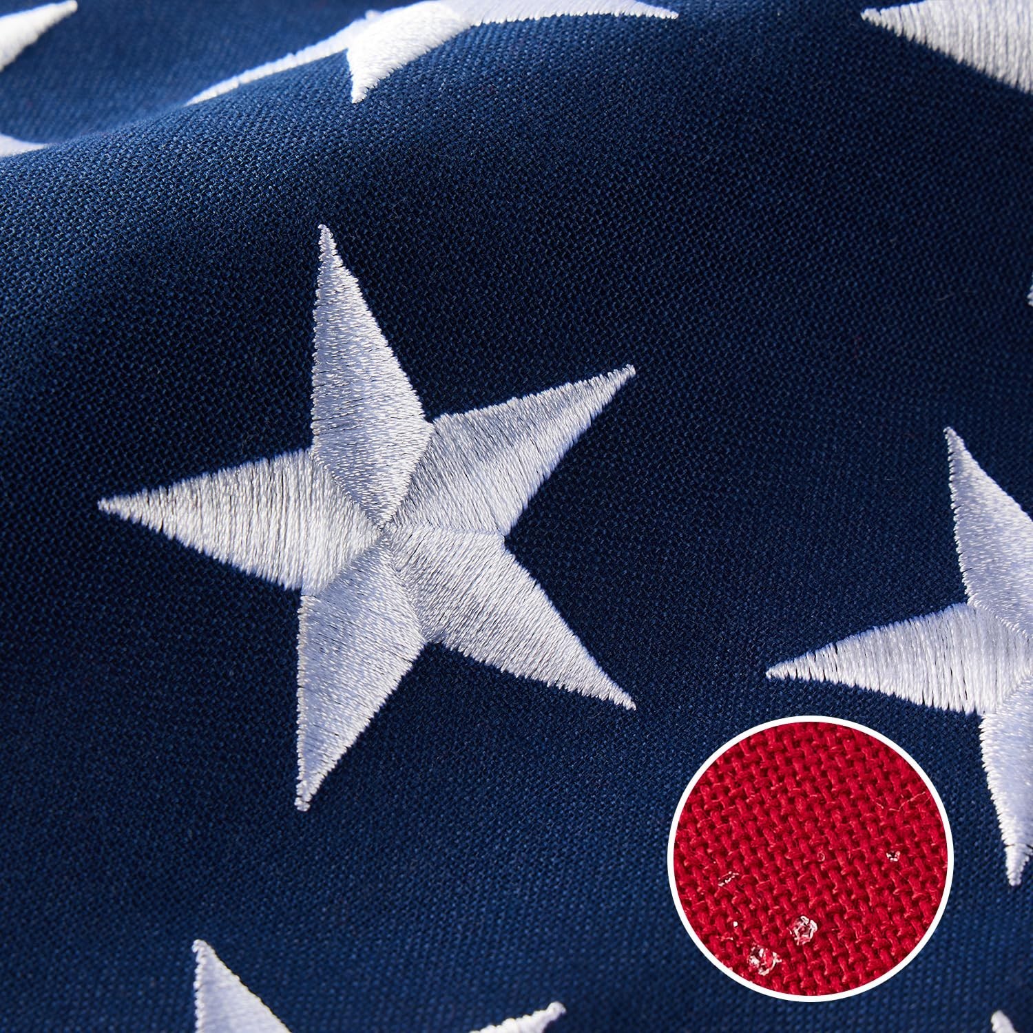 Heavy Duty 2×3 ft US Flag – TearProof, All Weather, Premium Polyester, Embroider