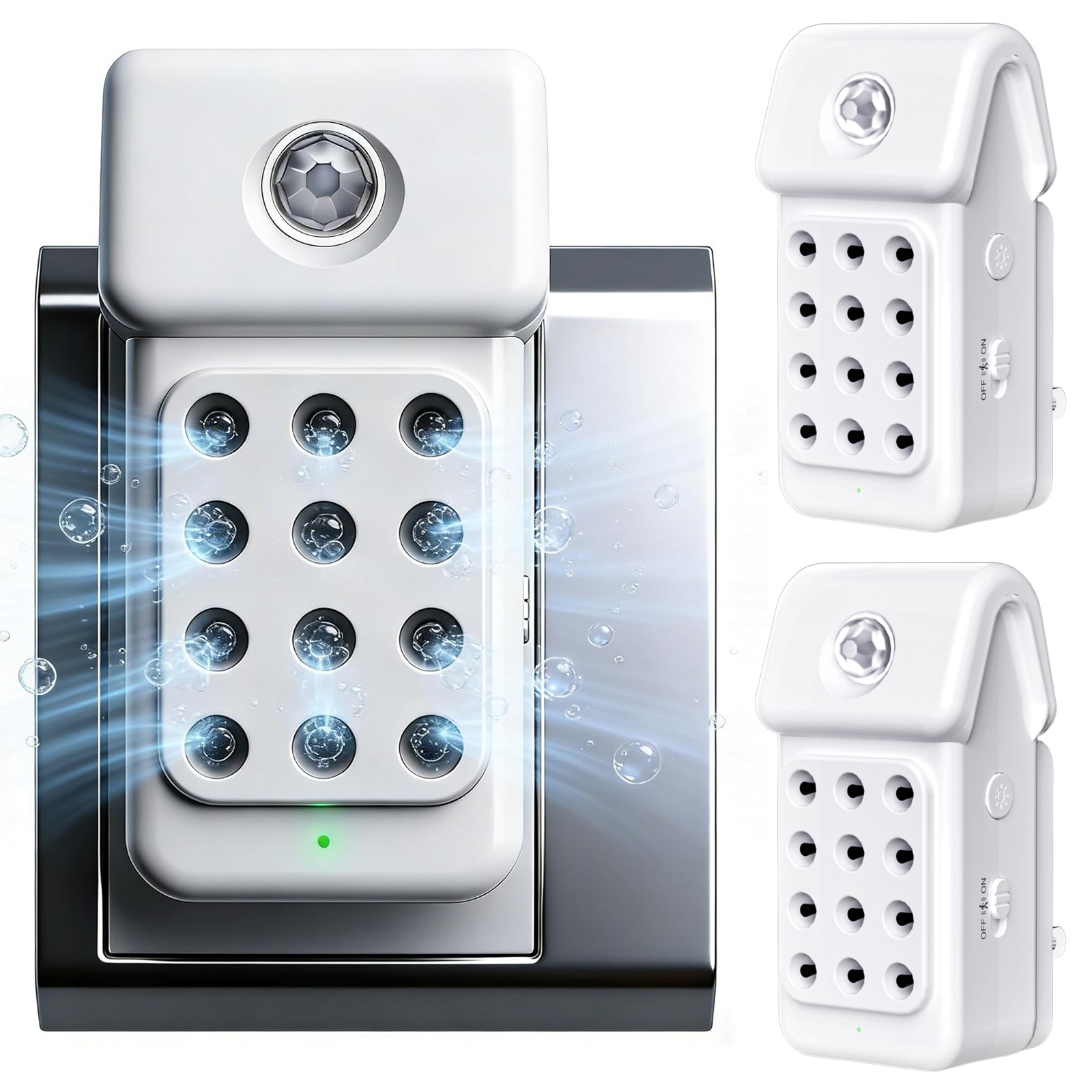 Air Ionizers,Plug in Negative Ion Air Purifier, Quiet Air Freshener for Home x3