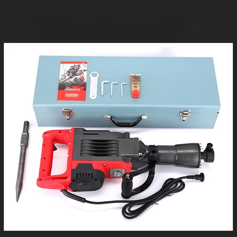 Electric Seedling Digger, Tree Lifter, Rock Crushing and Tamping Machine