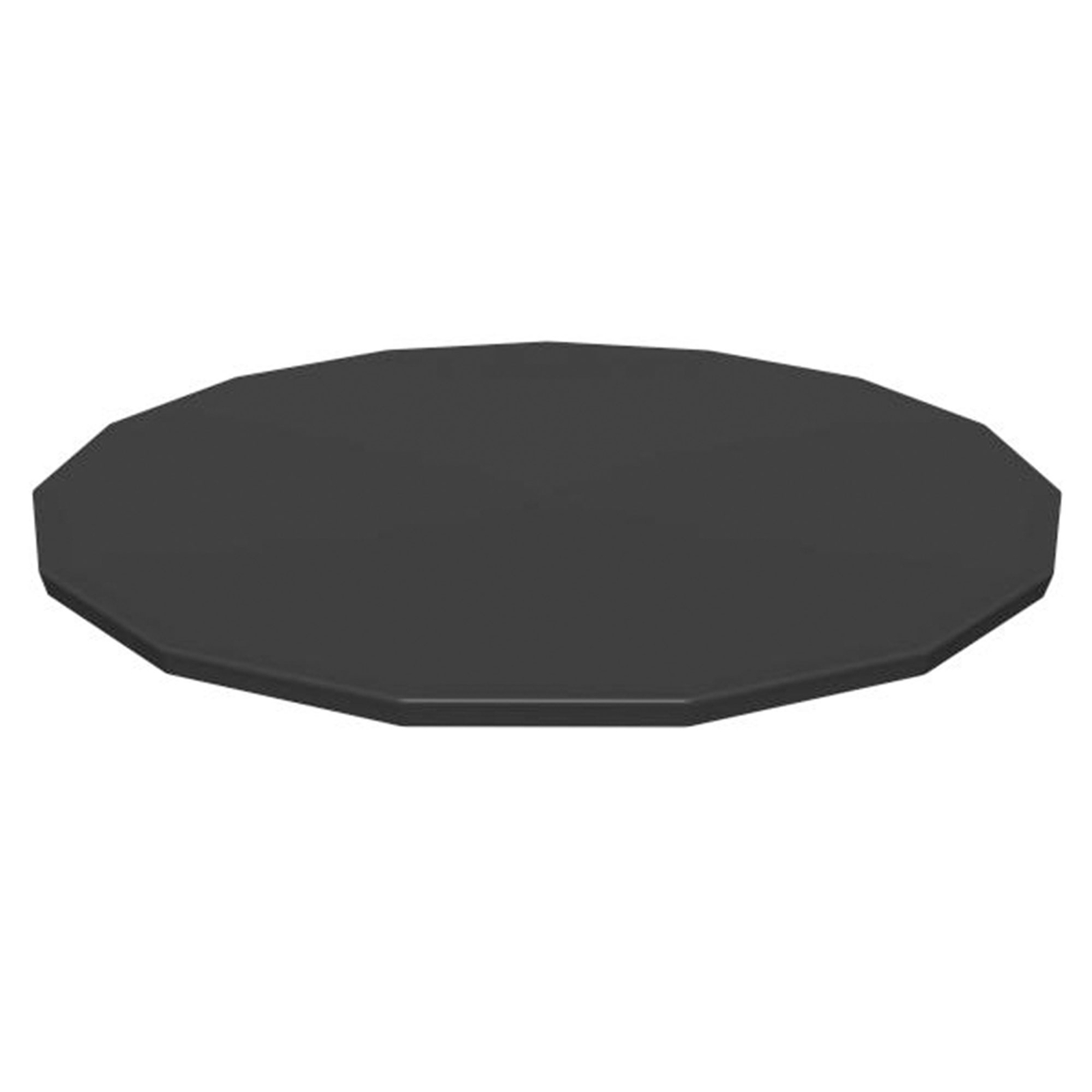 Bestway Flowclear Round 14′ Pool Cover for Above Ground Frame Pools (Cover Only)