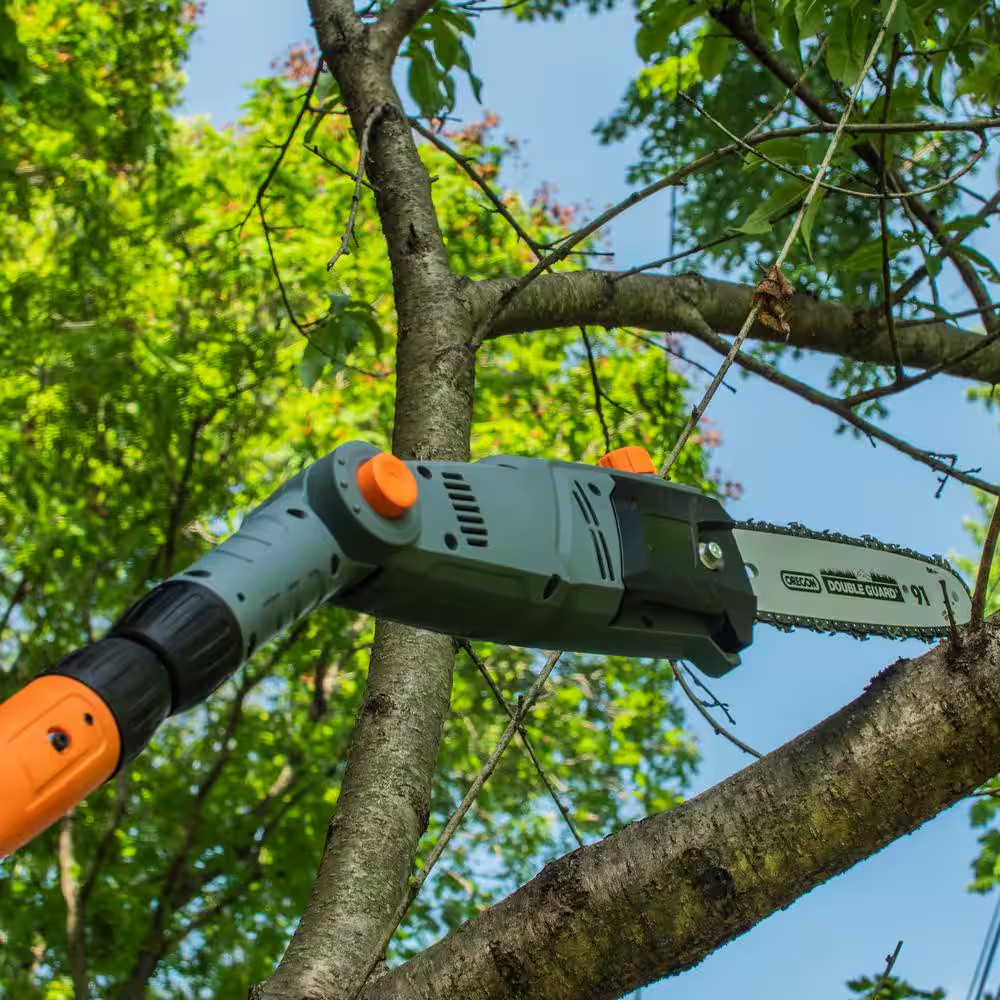 10 In. 8 Amp Electric Pole Chainsaw