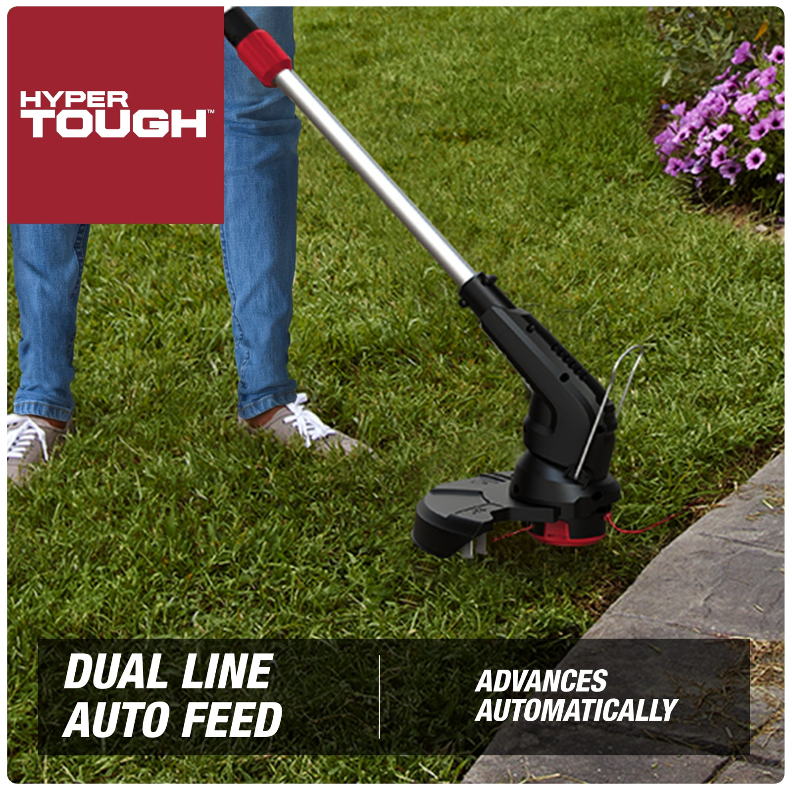 Hyper Tough 4.6-Amp 13in Electric String Trimmer HT21-401-002-04 [New]