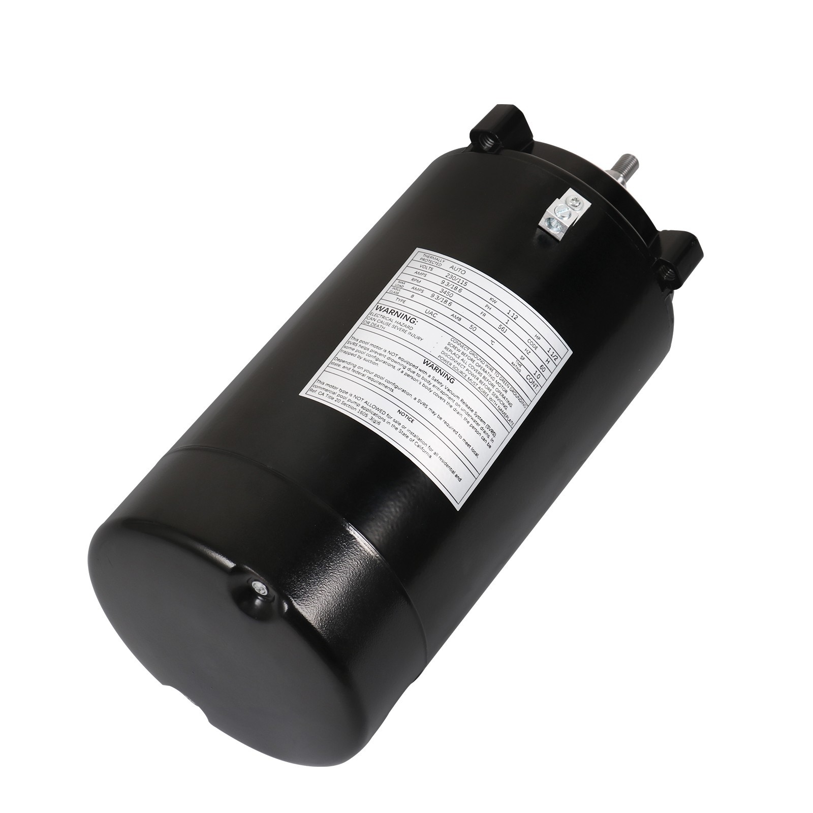Hayward pool Pump 1.5 HP Pool Pump Replacement Century Motor For UST1152