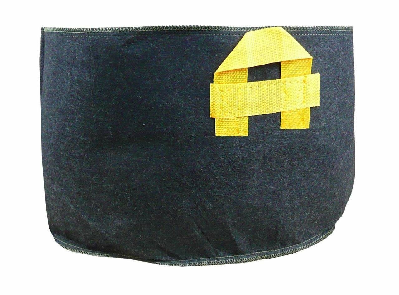 2/7/15/20/25/40/50 Gallon Black Fabric Grow Bags with Handle, 50-Pack Plant Pots