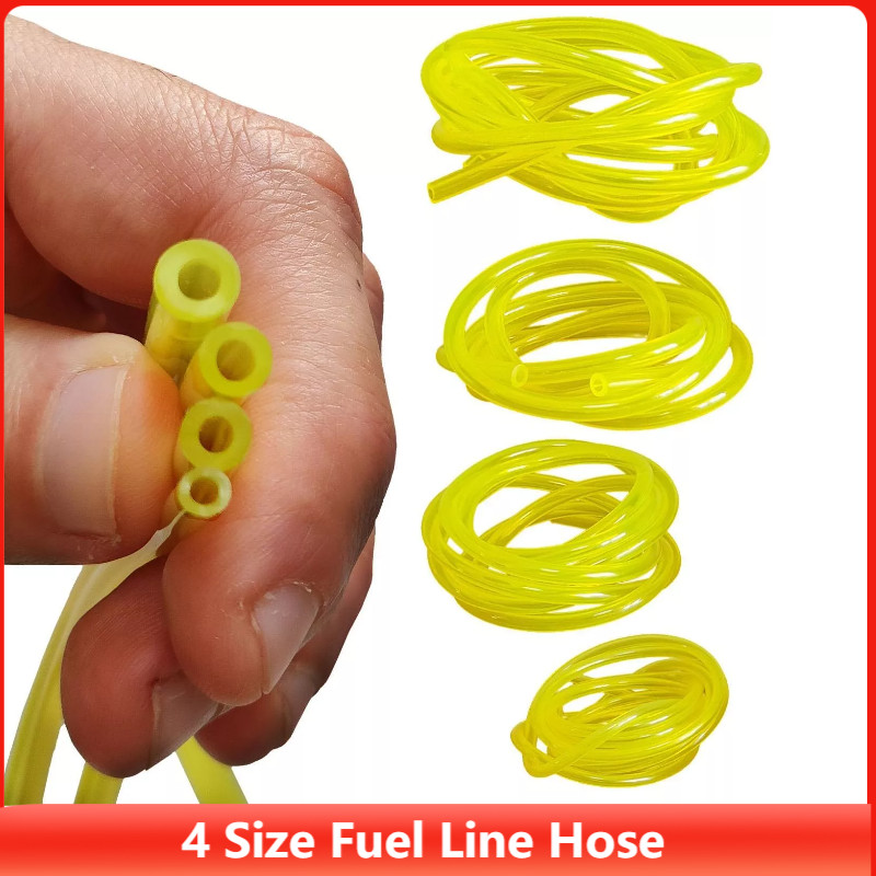 4 Size Fuel Line Hose 2 Cycle 16 Feet Petrol Tubing Chainsaw Common Weedeater