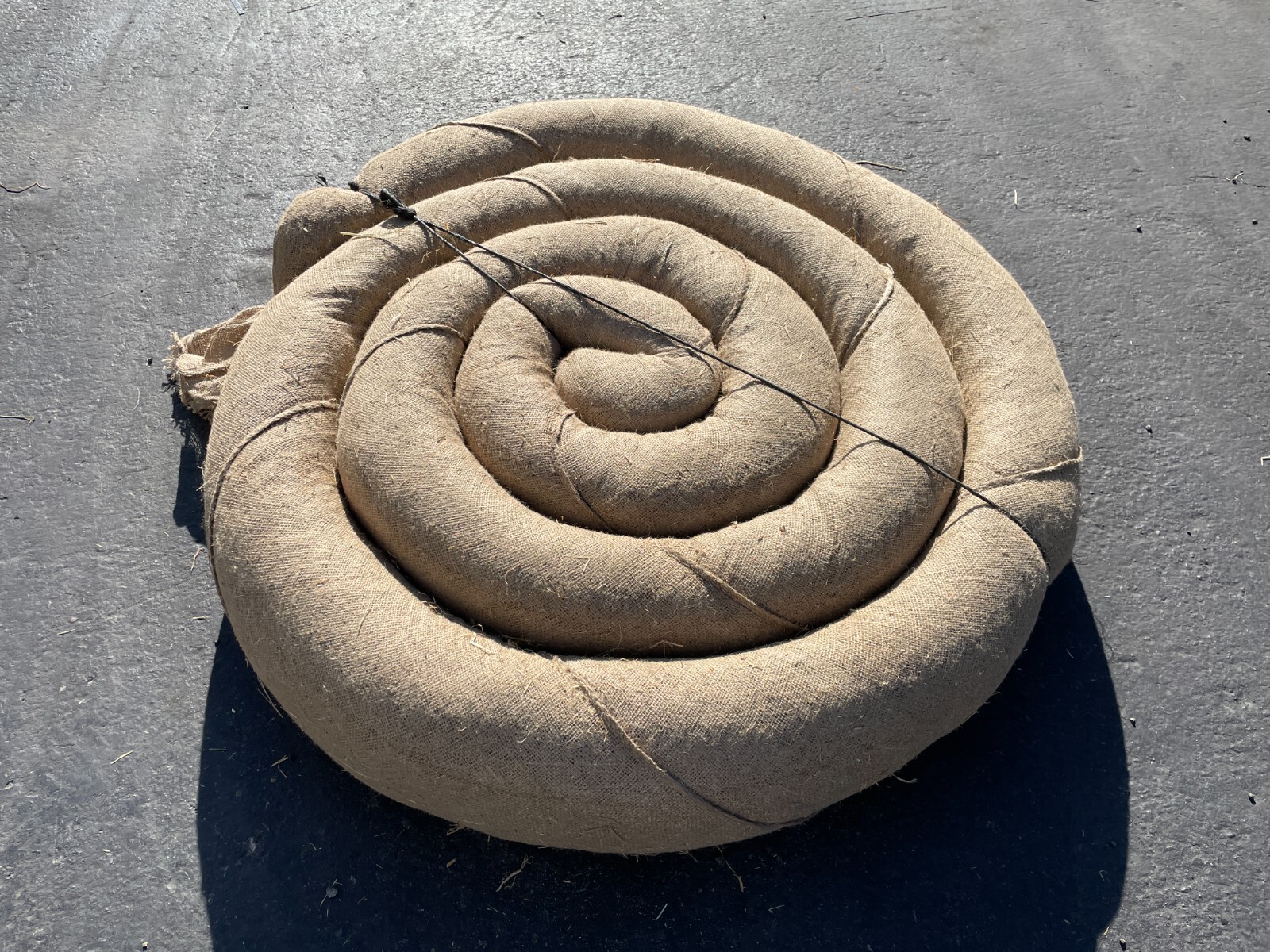 Empty Compost Filter Sock | Sediment & Erosion Control Tubular | Meets DOT Specs