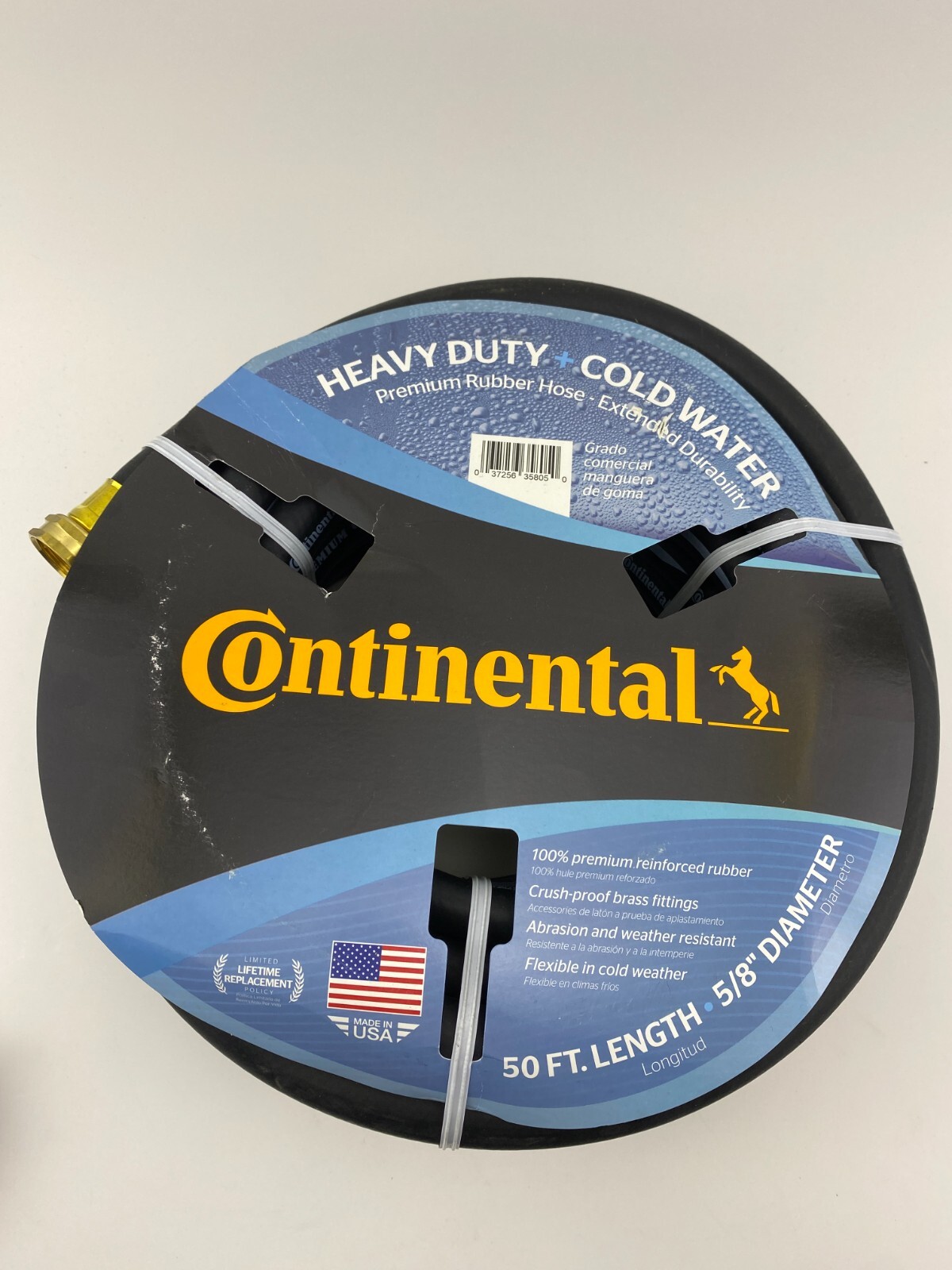 Continental 20582671 Heavy Duty Premium Rubber Hose 5/8x50ft-LOT of 3-EDP 35805