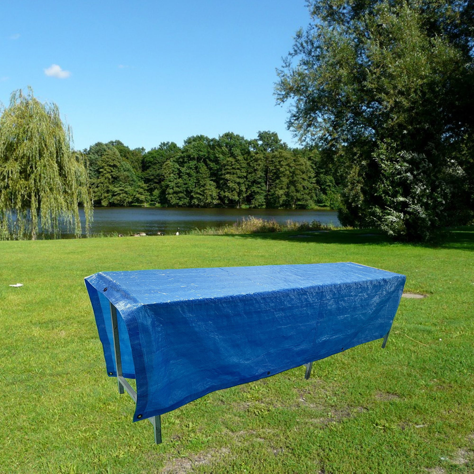 Weather Resistant Light Duty 6 x 8′ Polyethylene Tarp