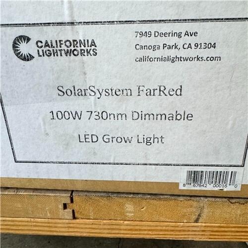 SolarSystem FARRED 100W 730NM DIMMABLE LED GROW LIGHT