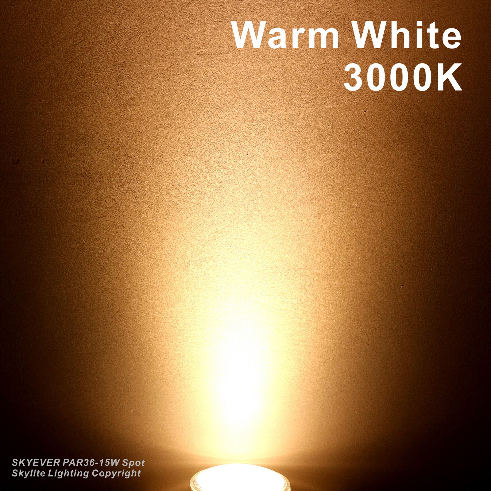 Waterproof PAR36 LED Light Bulb 12V-30V (15W=90W Halogen Lamp),For Vehicle Pool