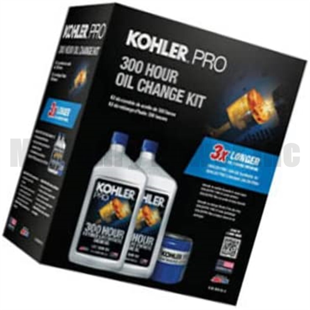 Kohler Genuine OEM Pro 2 Quart 300 Hour Oil Change Kit 25 850 02-S