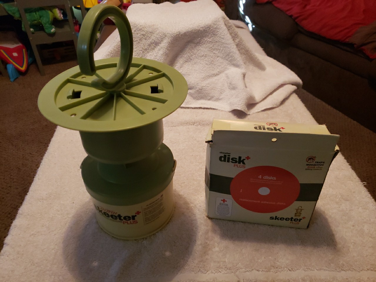 Dewitt Skeeter Plus Insect Trap With Disks Inside And Outside Use None Toxic