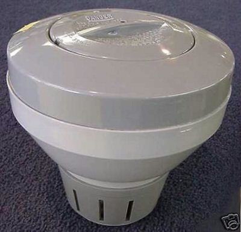 HI QUALITY! Pool Tablet Chlorinator Dispenser 3″ Tablet MP-1929-MA Gray/Blue/Tan