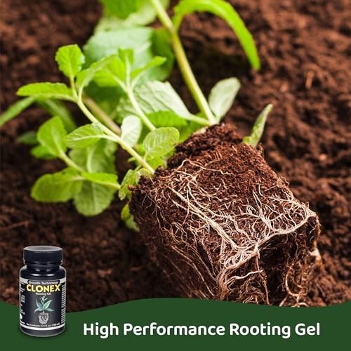 Clonex Rooting Gel 100ml – Plant Cutting Rooting Hormone IBA, Fast Root Growth &