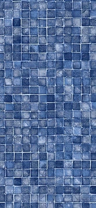 Blue Tile 8″ x 24″ Swimming Pool Vinyl Liner Repair Patching Material Only