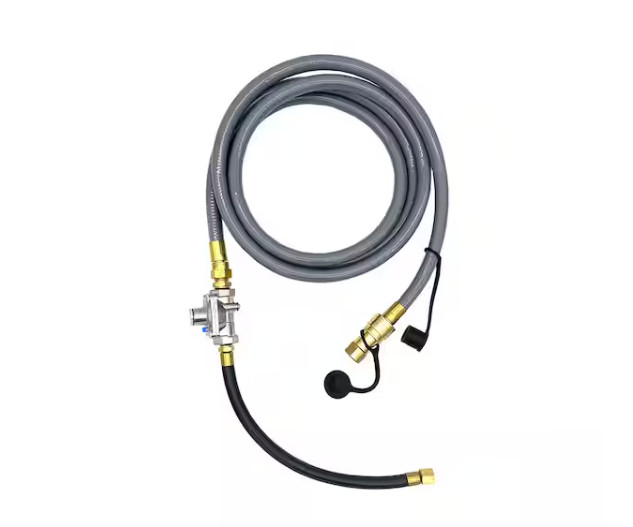 Universal Natural Gas Conversion Kit Gray 1/2″ x 10Ft 710-0008