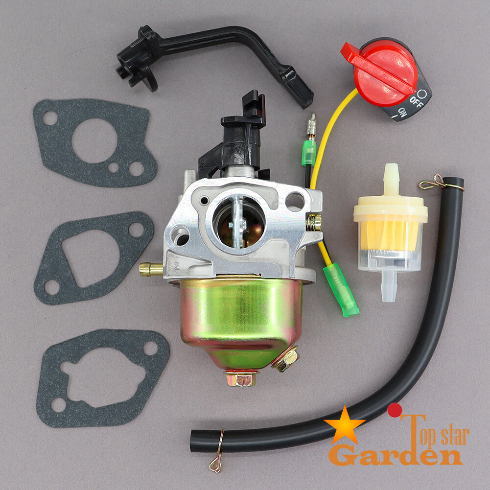 Carburetor For Powerhorse Branded 208CC 6HP/6.5HP/7HP # EZ-PH45749-CA Fuel Line