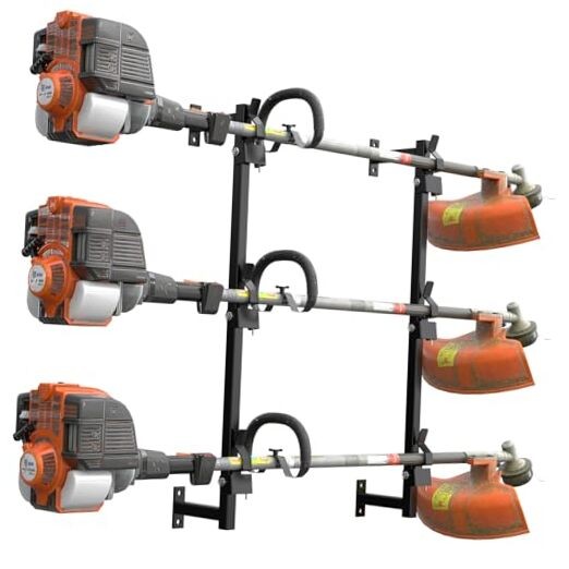 Weed Eater Racks for Enclosed Trailer Trimmer Rack Weedeater Rack for Black