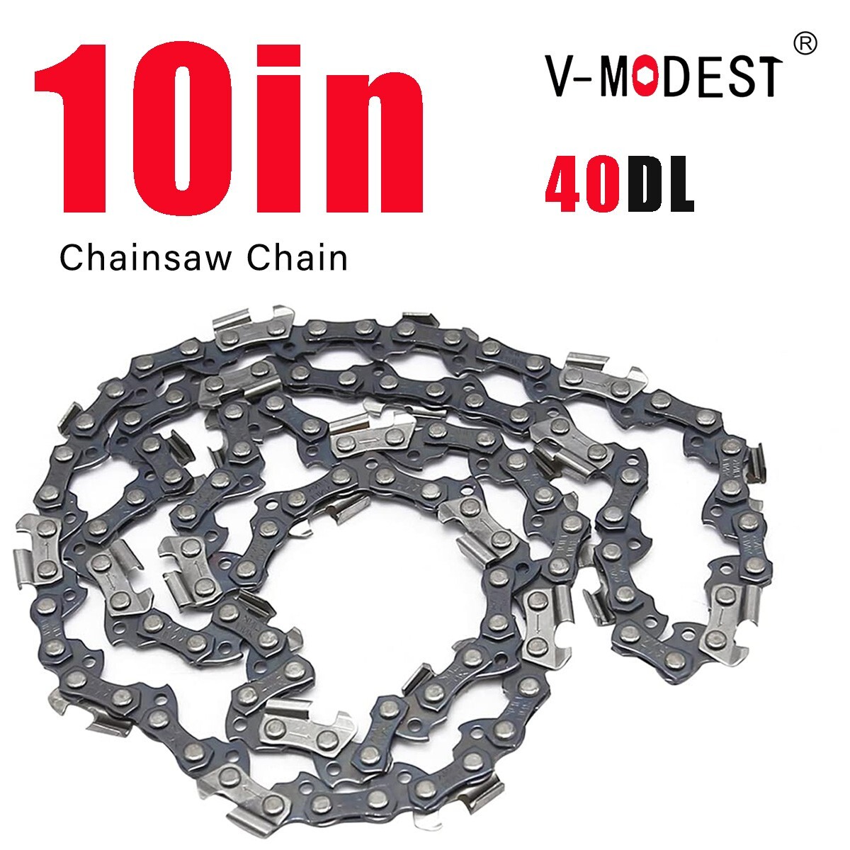 10 Inch Chainsaw Chain Blade For BLACK&DECKER BECSP601 PP610 3/8″LP .050″ 40DL