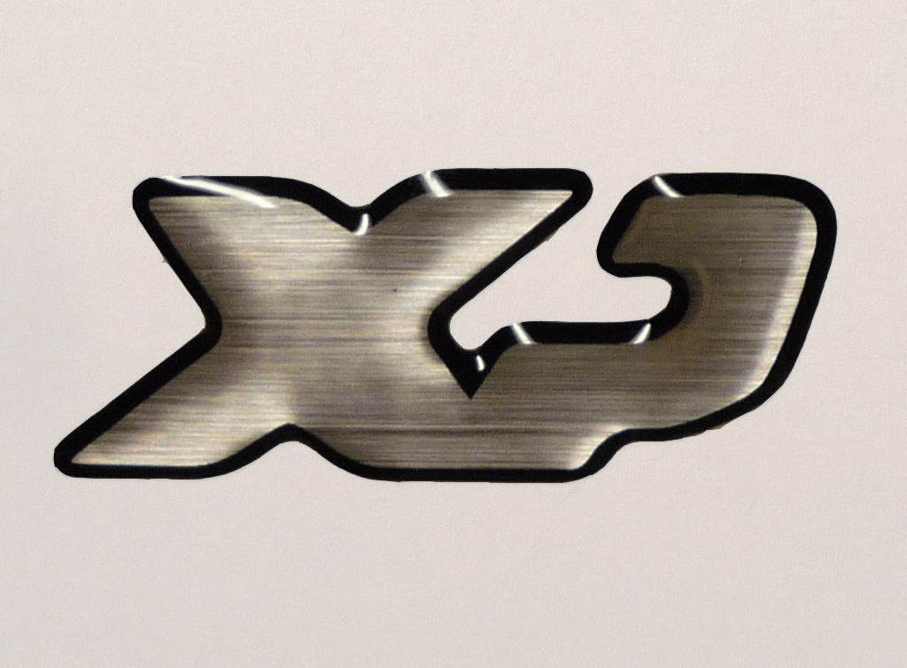 Husqvarna XP Decal sticker. Raised 3d Chainsaw emblem NEW 346 550 560 562 576