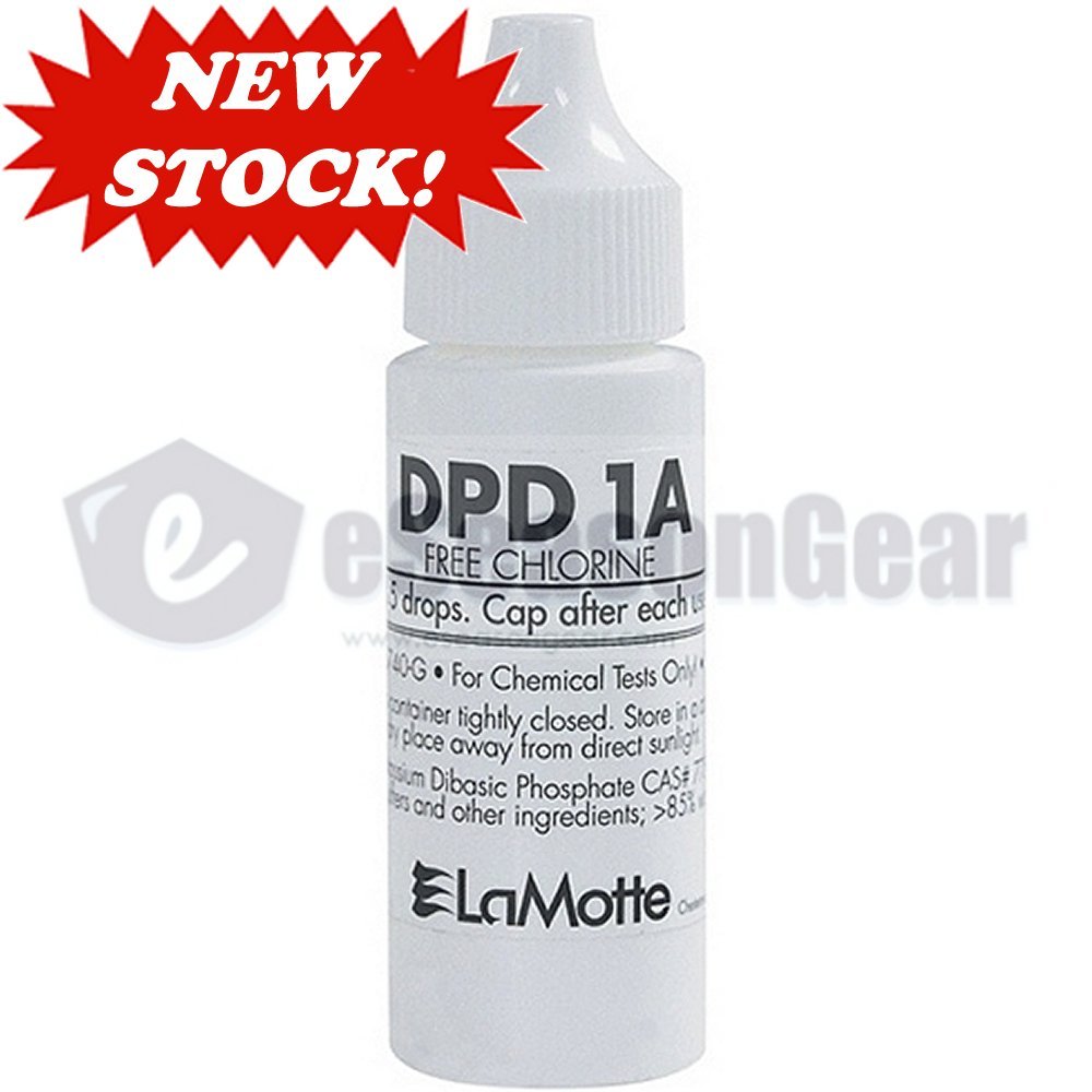 LaMotte DPD 1A Free Chlorine reagent 30 ml, Exp 9/2025 or later, P-6740 ColorQ