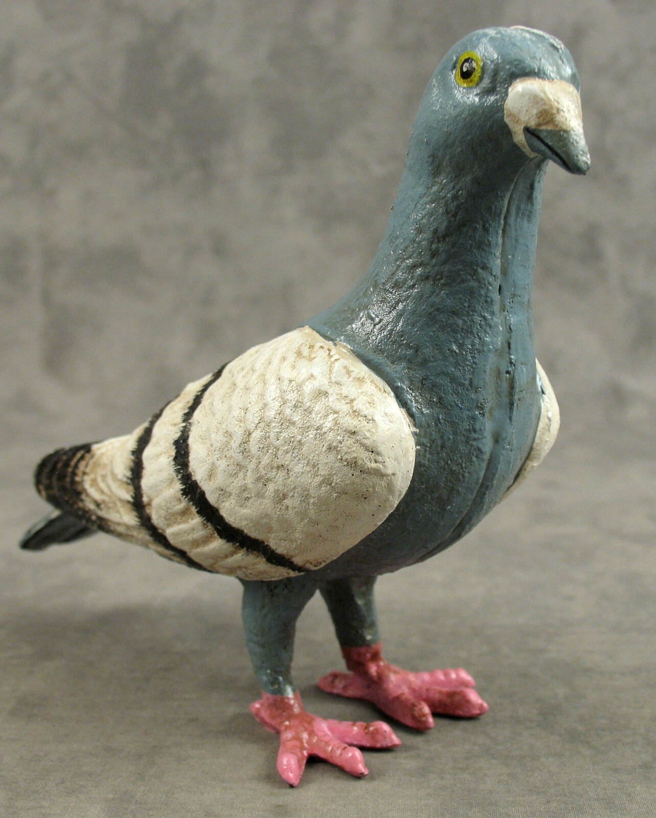 Large CAST IRON PIGEON STATUE Vintage Style DOVE Bird NY Home Garden Decor NEW