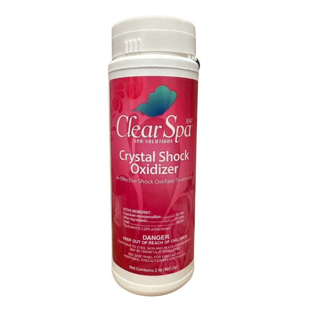 Clear Spa 104° Crystal Non-Chlorine Shock 2lbs OREQ | CSPM002
