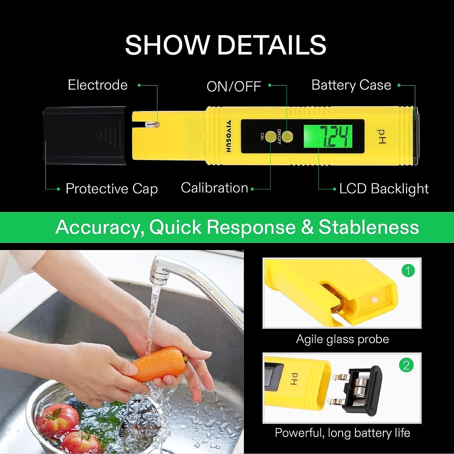 pH and TDS Meter Combo