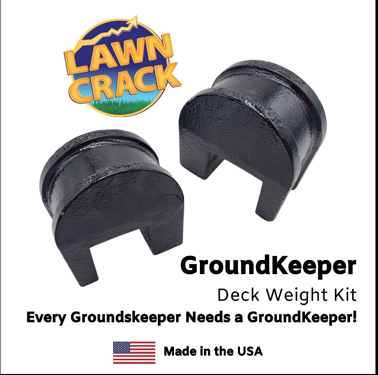 Lawn Mower Weight Kit Deck Weights for Z-Turns, Walk-Behinds & Stand-On Mowers
