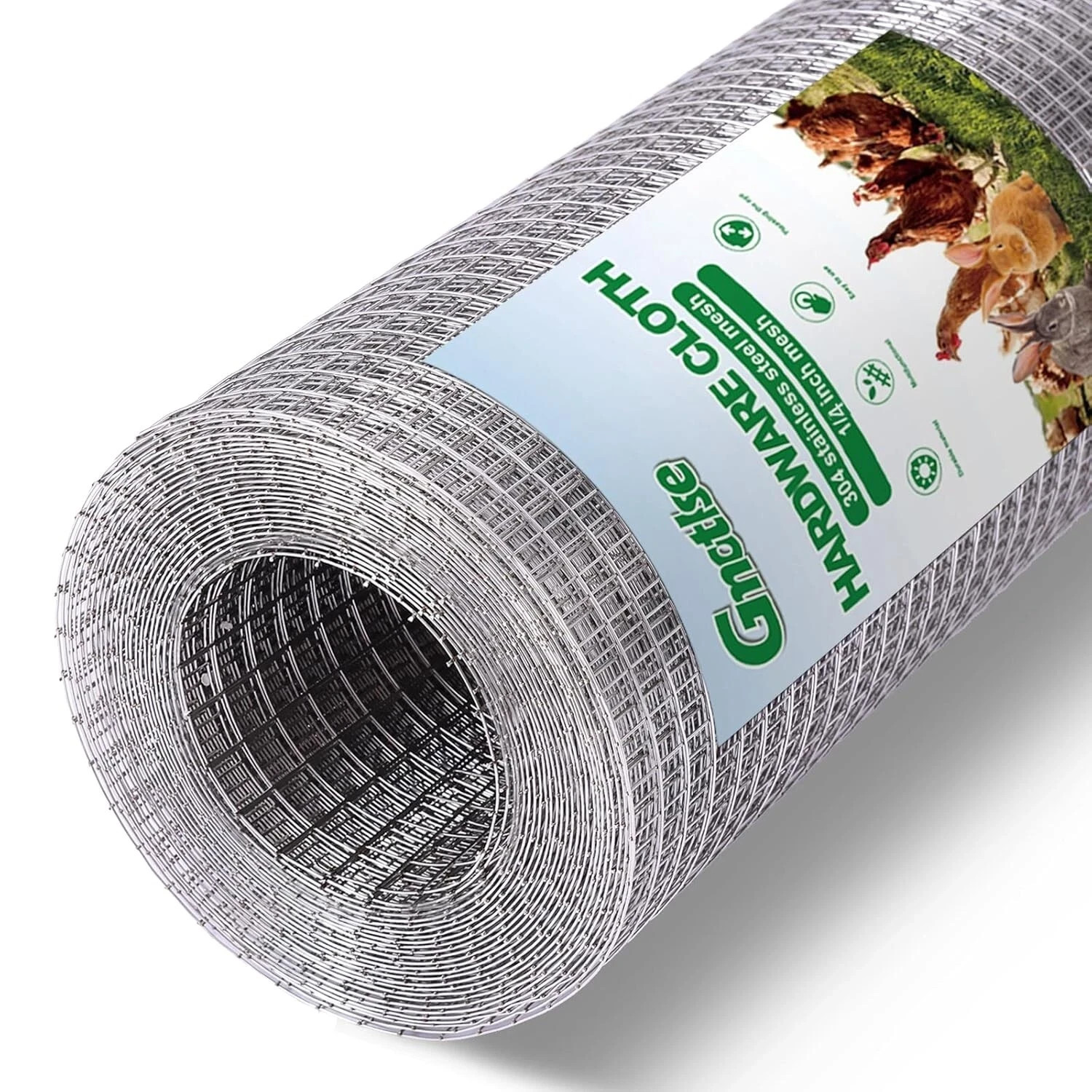SS304 Stainless Steel 1/4 Hardware Cloth，Stainless Steel Wire Mesh Screen