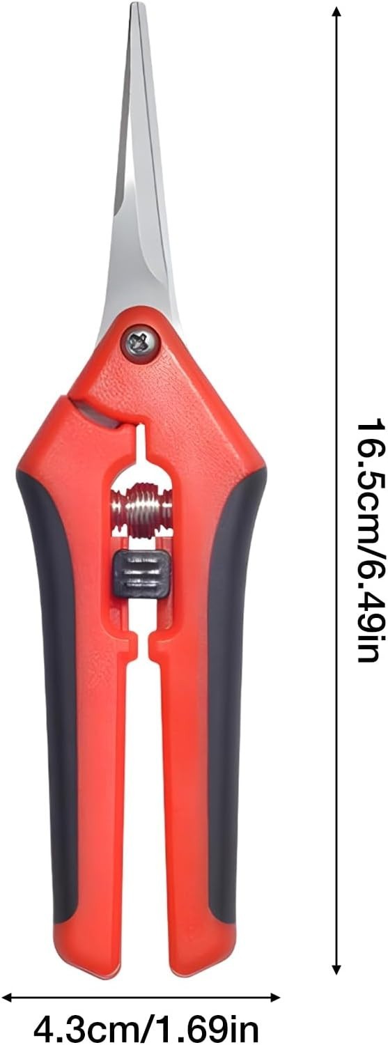 Curved Blade Plant Trimming Scissors Floral Pruning Shears Gardening Tool US Shi