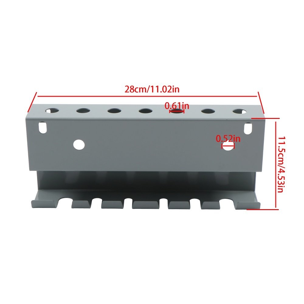Gray Pressure Washer Gun Holder Wall Mount Foam Cannon Holder Tool Storage Rack