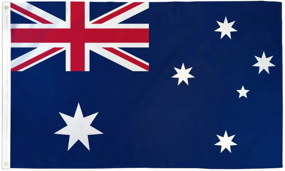 Australia 2x3ft Poly Flag International Australian Aussie Country National Flag