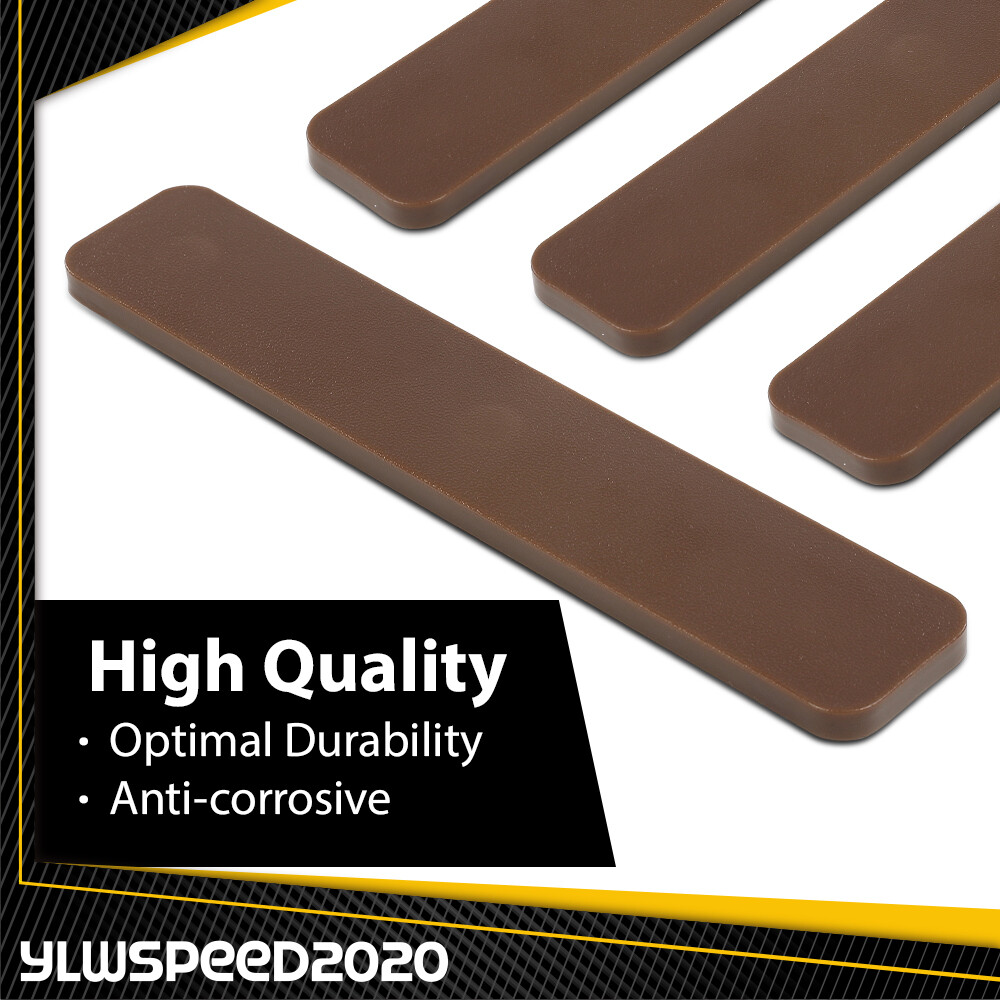 New Brown Composite Decking boards End Cap Set (4 pcs in One Package) 5.5”