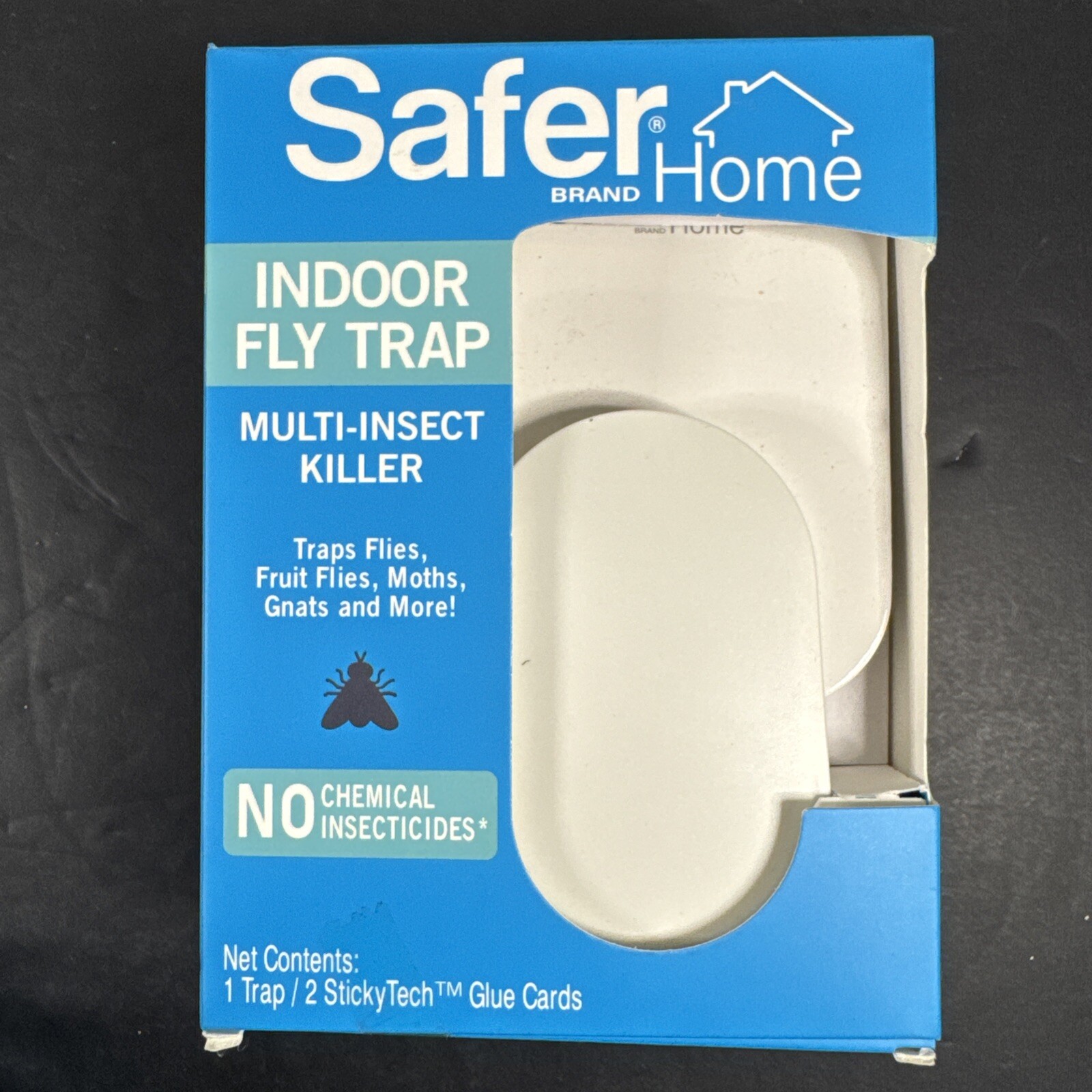 Safer Home SH502 Indoor Plug-In Fly Trap for Flies, Fruit Flies, Moths, Gnats