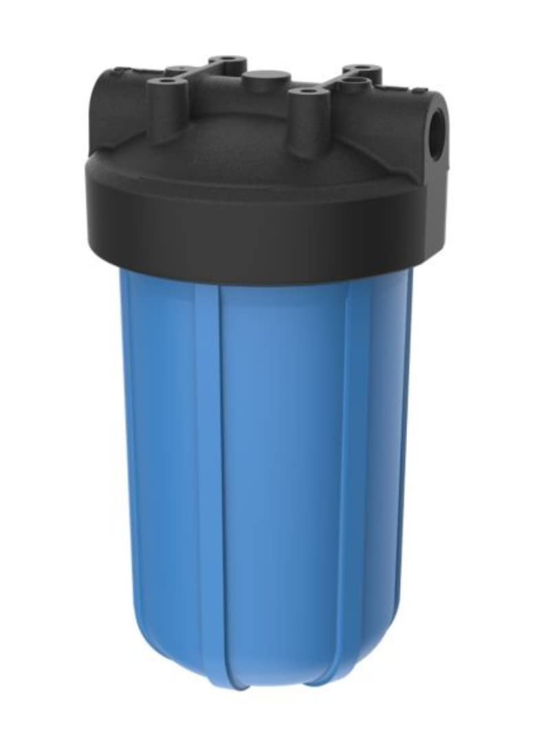 Pentair Big Blue Filter Housing and Water Filter Cartridge Bundle