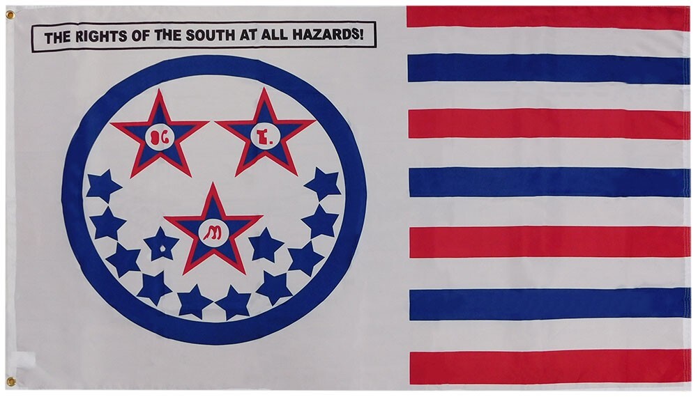 Florida Secession 1861 Premium Quality 100D 3’x5′ Woven Poly Nylon Flag Banner