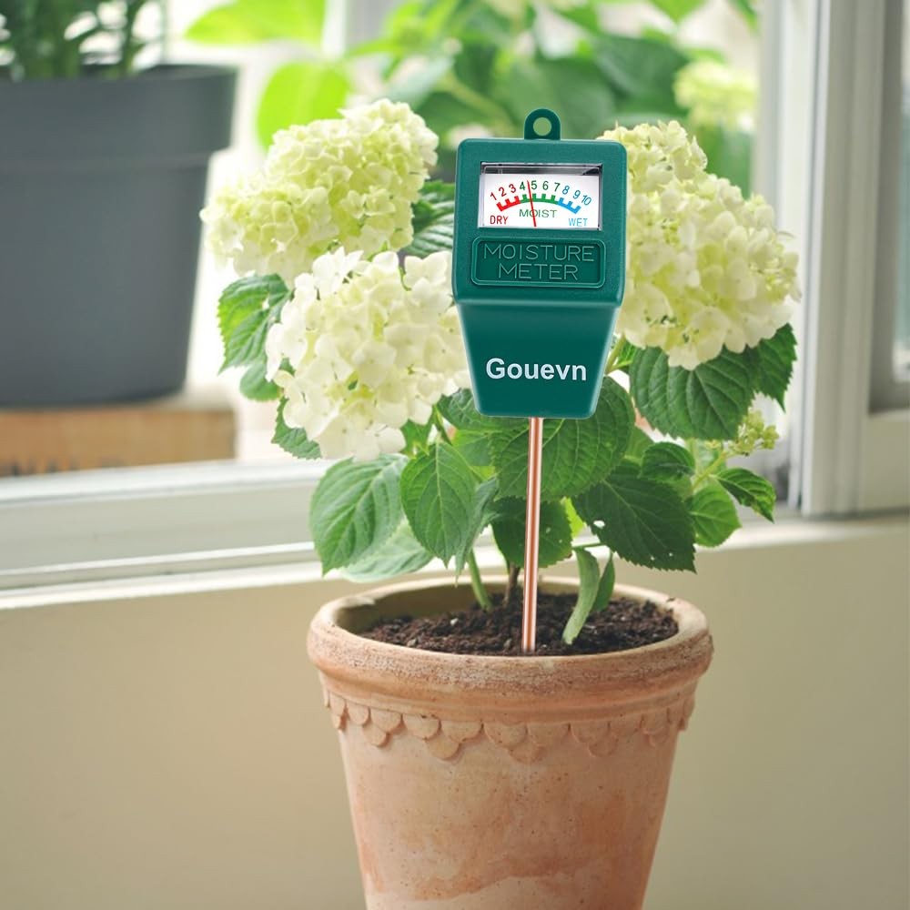 Soil Moisture Meter, Plant Meter Indoor & Outdoor, Hygrometer Green