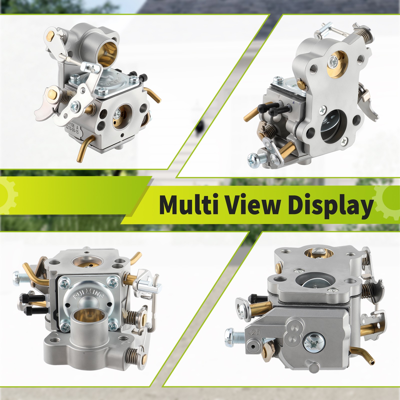 Carburetor Kit For Poulan P4018WM P4018WT P4018WTL 18″ Gas Chainsaw