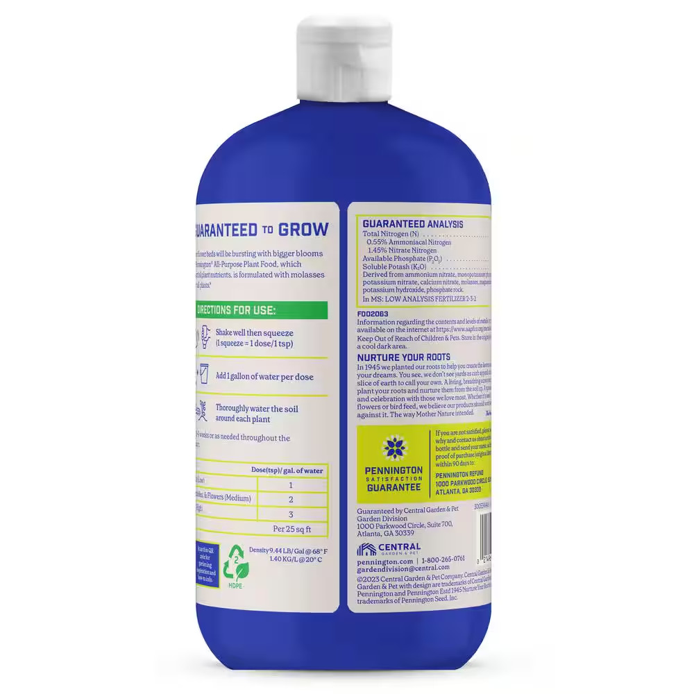32 Oz. All-Purpose Liquid Plant Food 2-3-2 with Easy Dose