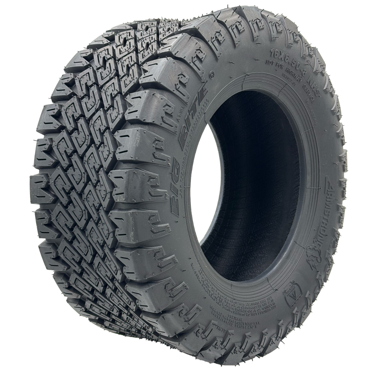 16×6.50-8 4 Ply Big Bite Lawn Mower Tire