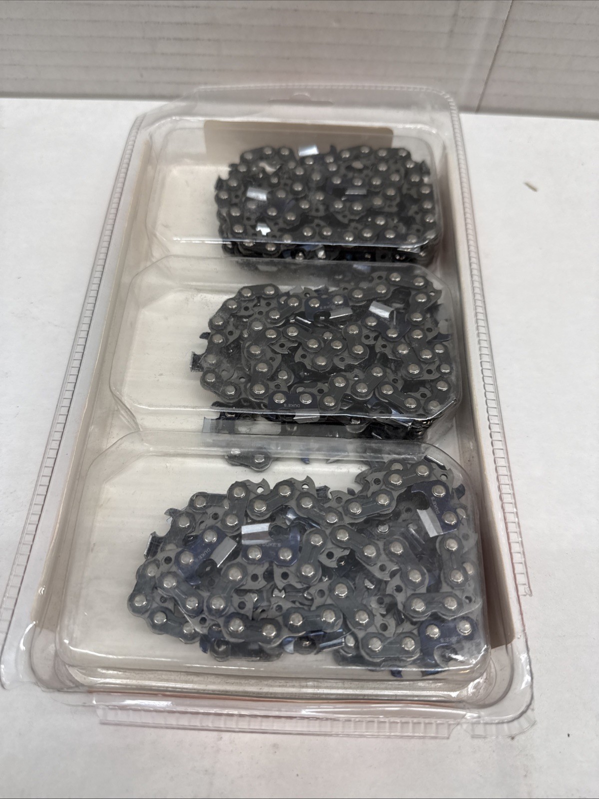 THE DUKE’S 3-PACK FULL-CHISEL CHAINSAW CHAINS 3/8” .50” 84 Full Chisel Full Skip