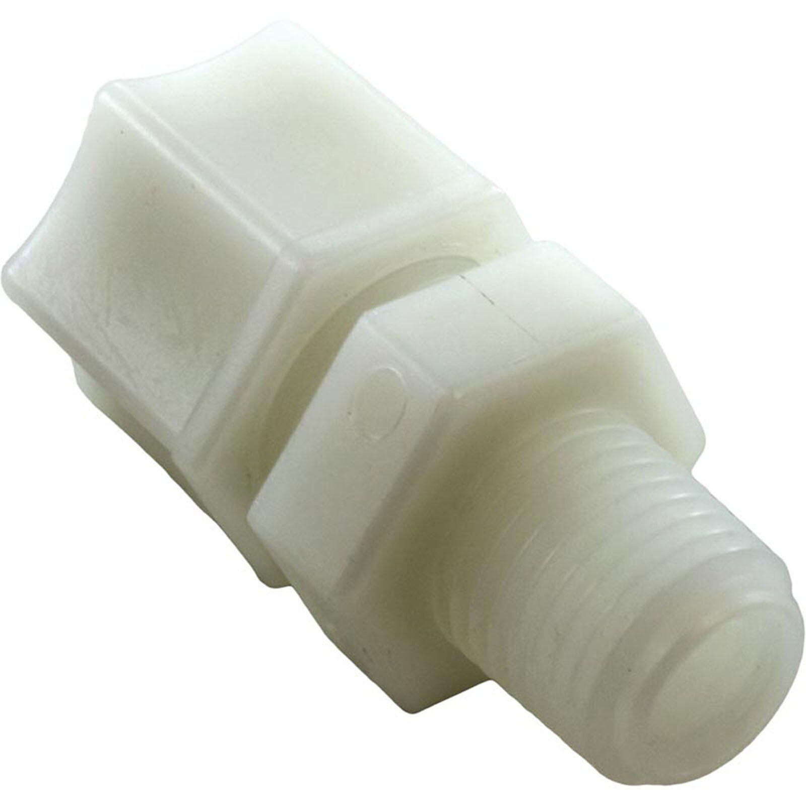 Compression Fitting, UltraPure, 1/4″mpt x 3/8″ Tube, Plastic