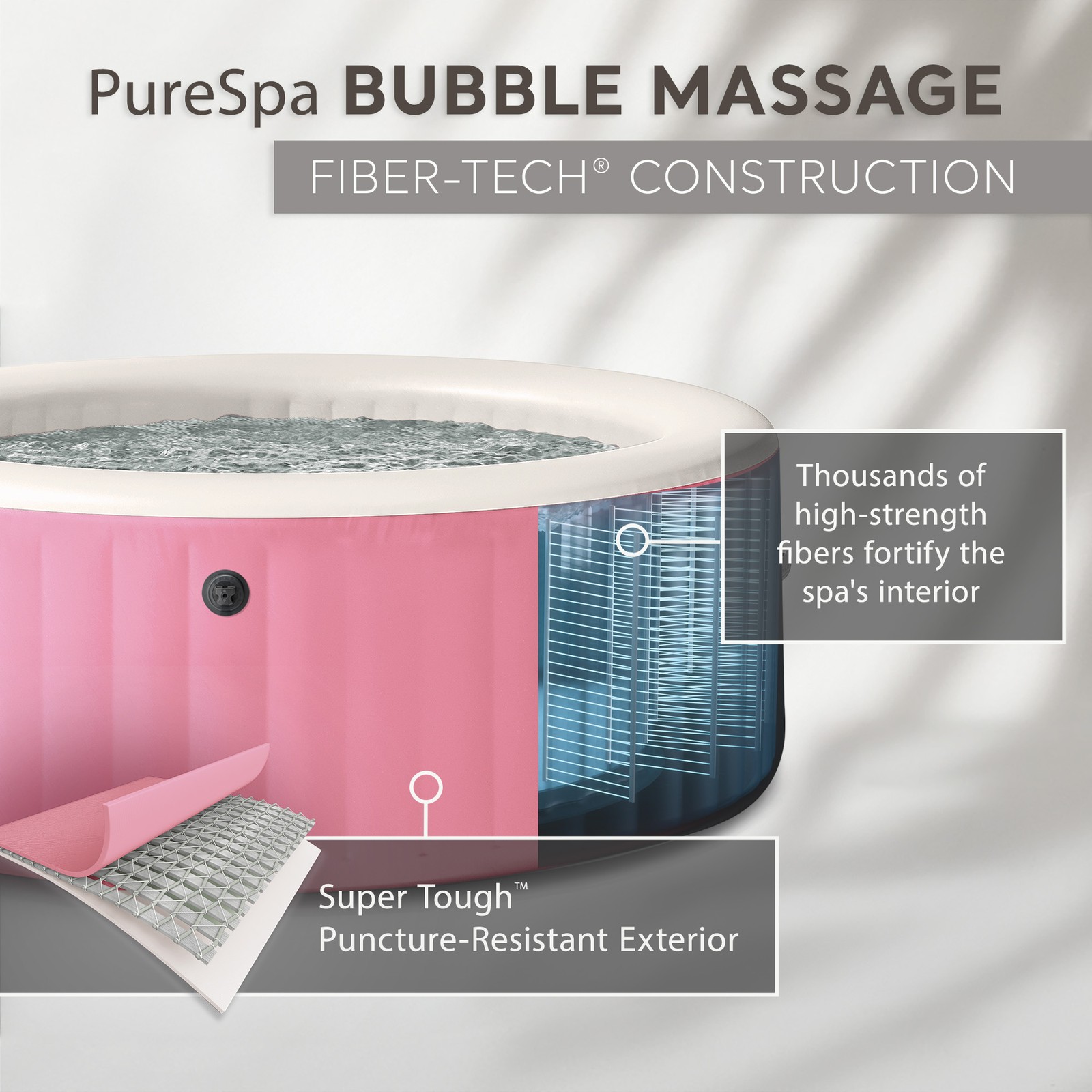 INTEX PureSpa Bubble Massage Spa Set with Energy Efficient Cover, 77″ x 28″