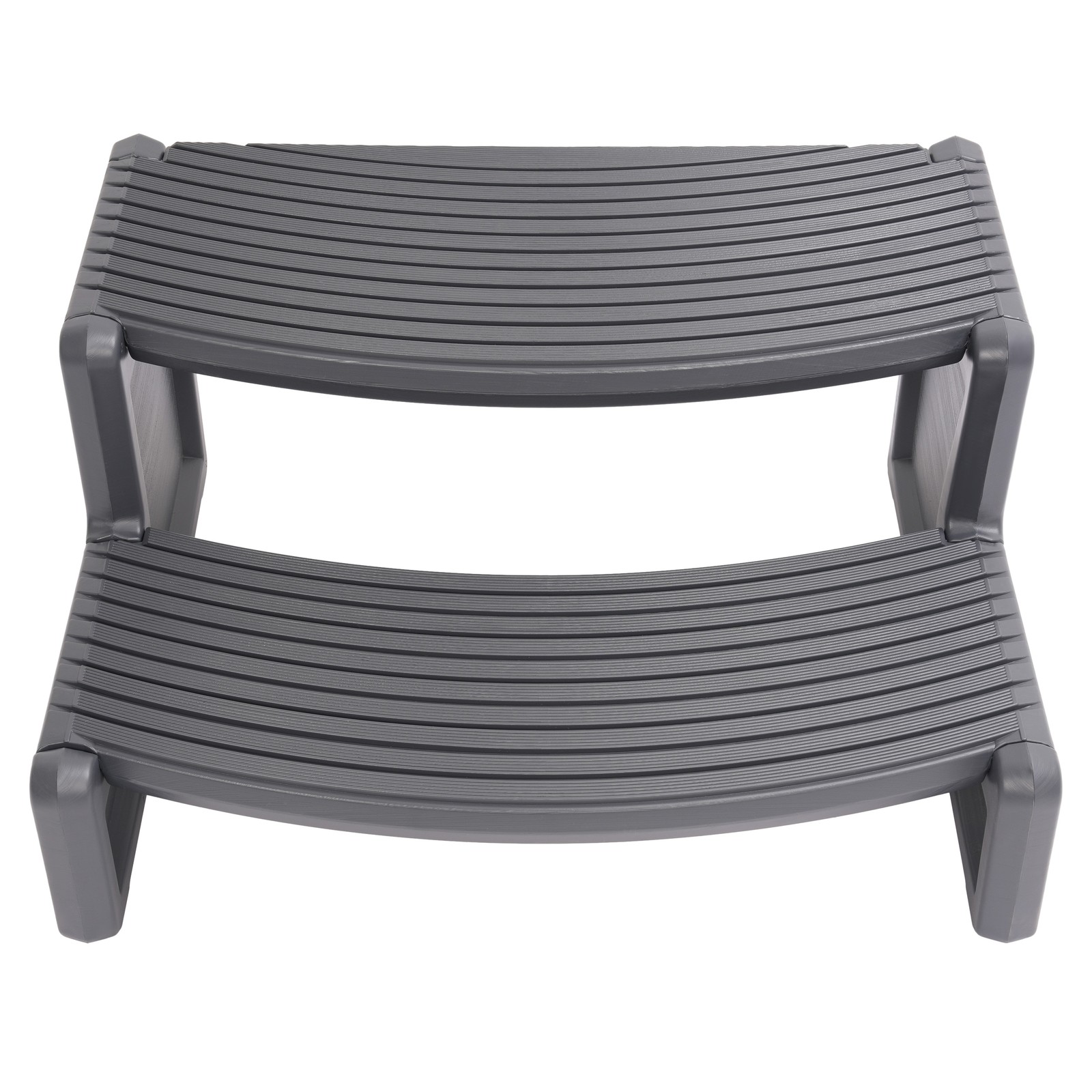 Universal Spa Hot Tub Steps No Slip Handi-Step Dark Gray/Black/Carbon Gray/Brown