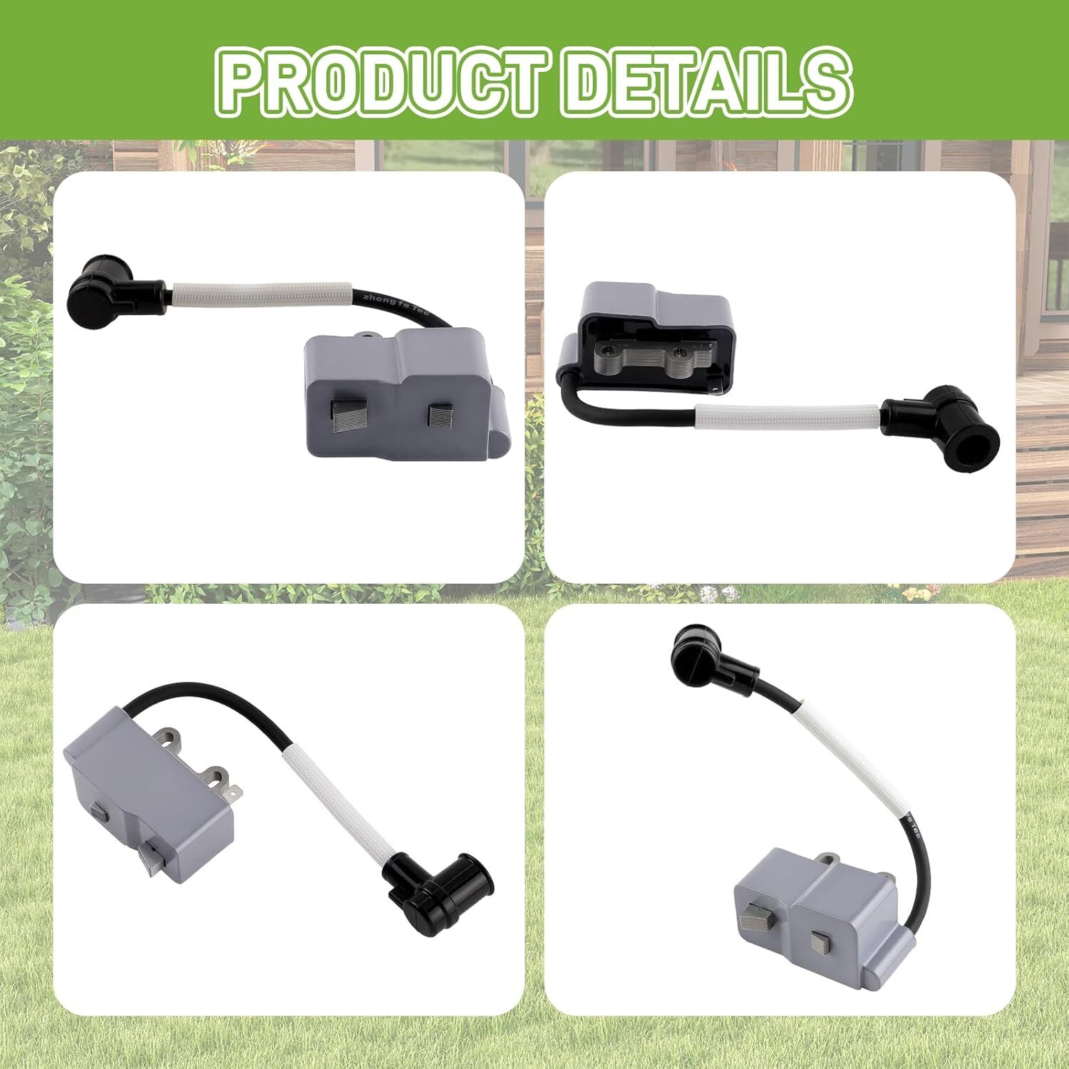 Ignition Coil For Echo SRM225 TC-210 EB212 GT-225 ES-210 GT-200 Hedge Trimmer US