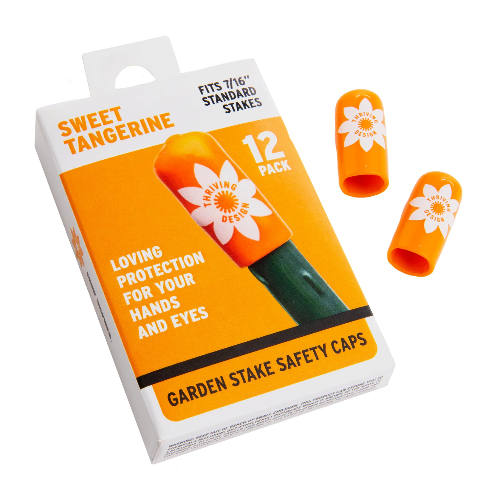 Stake Safety Caps 12 x 7/16″ (Orange or Green)
